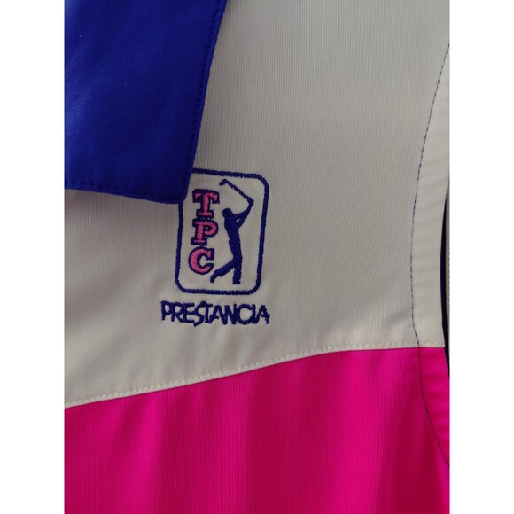 Women’s Golf Polo Shirt Size Medium Multicolor Sleeveless EP Pro Tour Tech - Picture 5 of 10